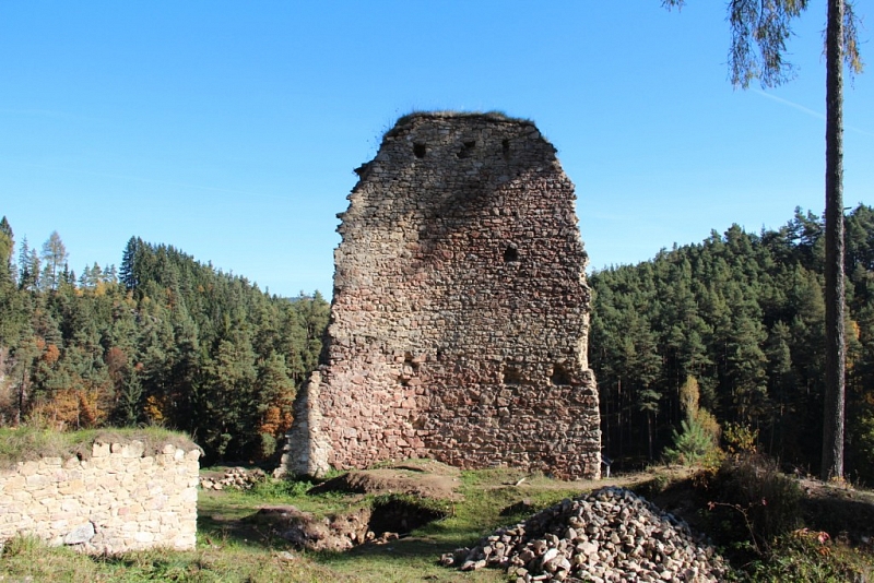 Burgruine Pořešín