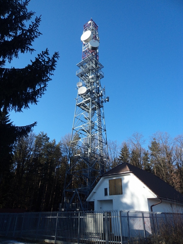 Osičina lookout tower near Vojenice