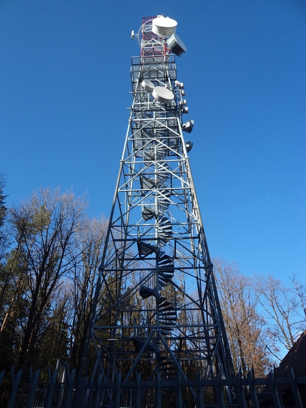 Osičina lookout tower near Vojenice