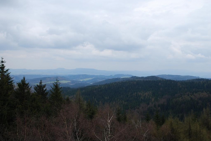 Rozhledna Žaltman v Jestřábích horách