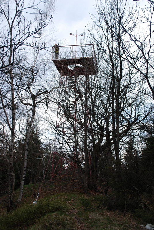 Rozhledna Žaltman v Jestřábích horách