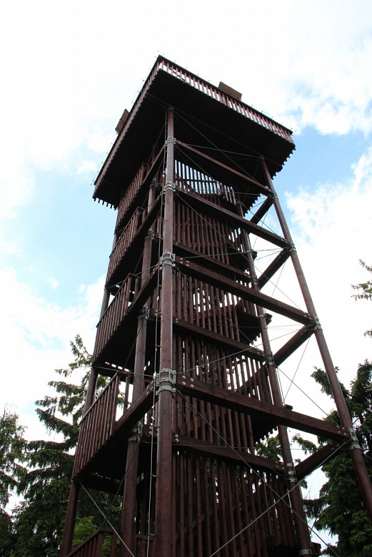 Aussichtsturm auf Císařský kamen