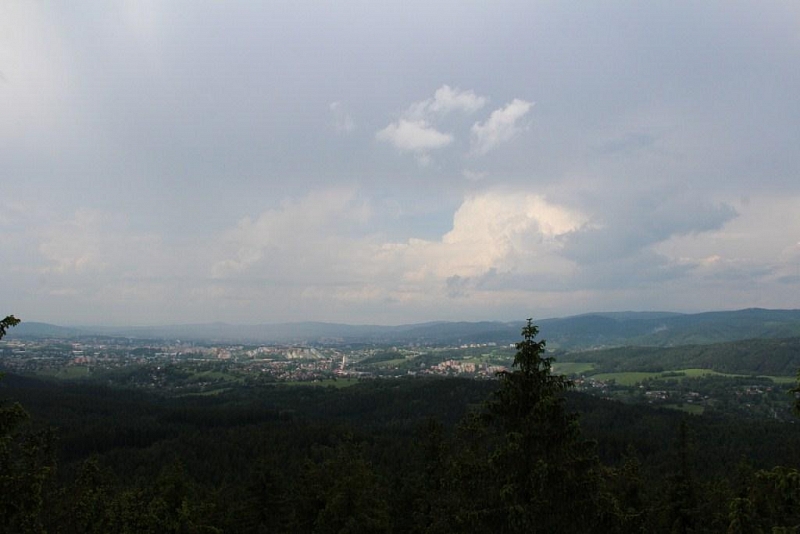 Aussichtsturm auf Císařský kamen