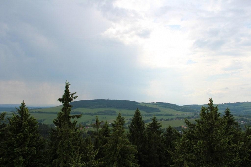 Aussichtsturm auf Císařský kamen