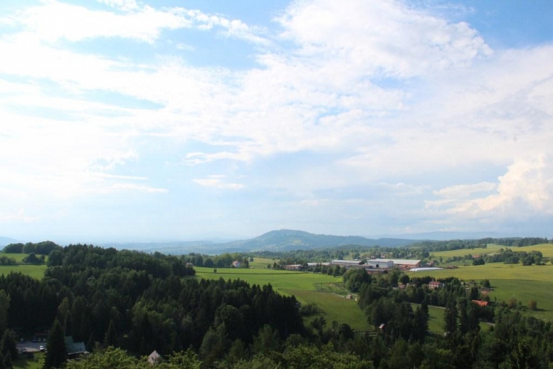 Rozhledna na skokanském můstku v Lomnici nad Popelkou