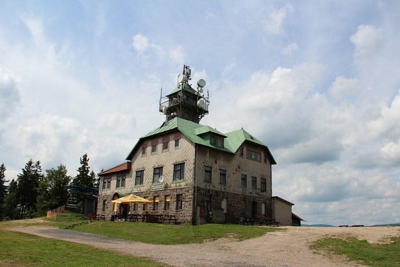 Lookout tower on Tanvaldský Špičák