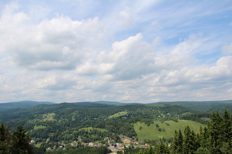 Lookout tower on Tanvaldský Špičák