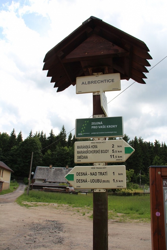 Lookout tower on Tanvaldský Špičák