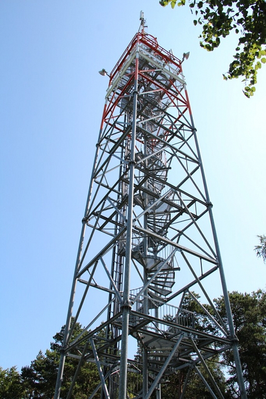 Rozhledna na Kožichu u Řenčů