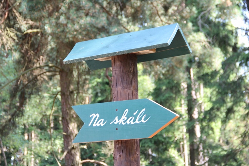 Ausguck auf dem Felsen