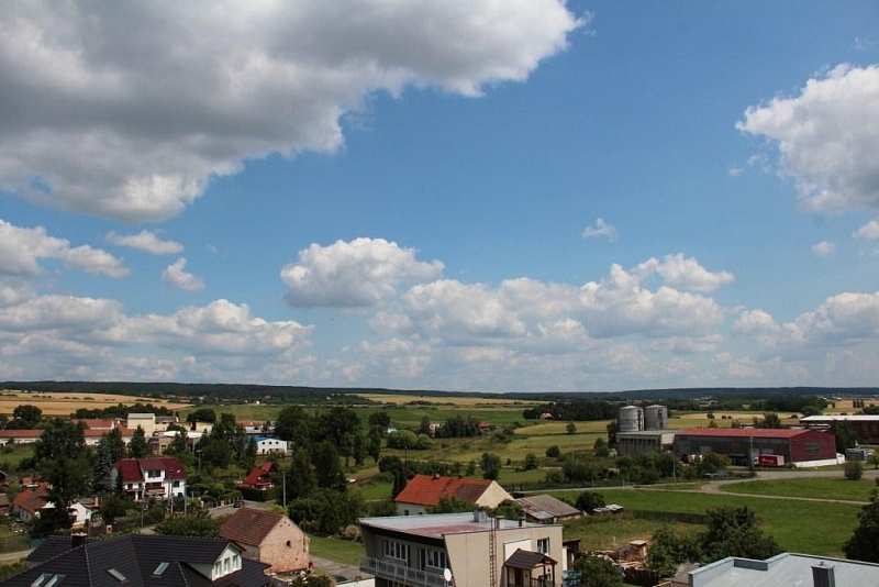 Aussichtsturm auf dem Wasserturm in der Heřmanov-Hütte