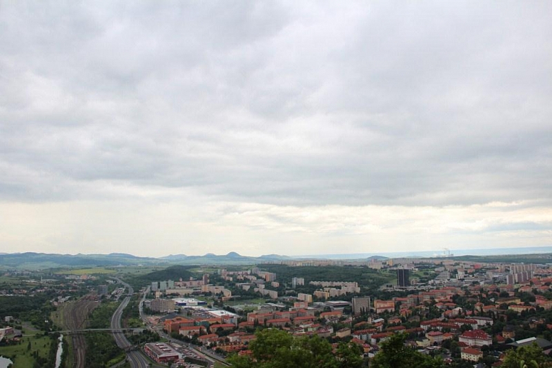 Hněvín Aussichtsturm in Most