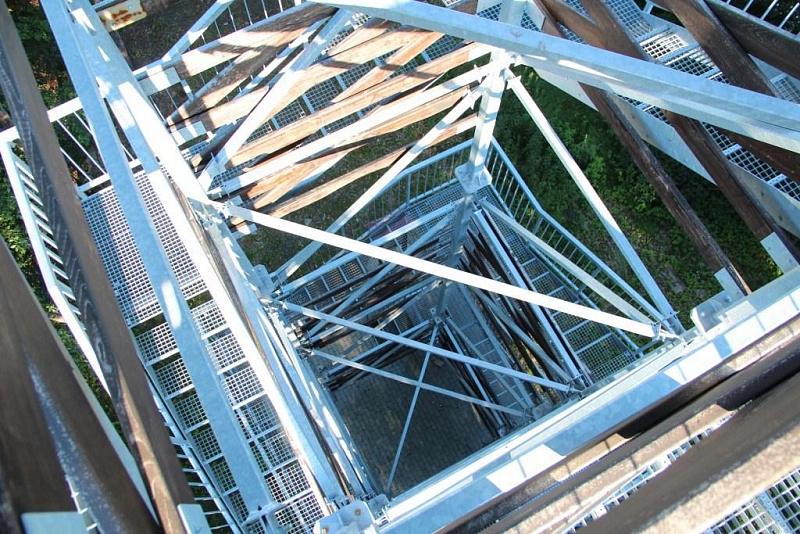 Lookout tower on Skřivánčí vrch near Málkov