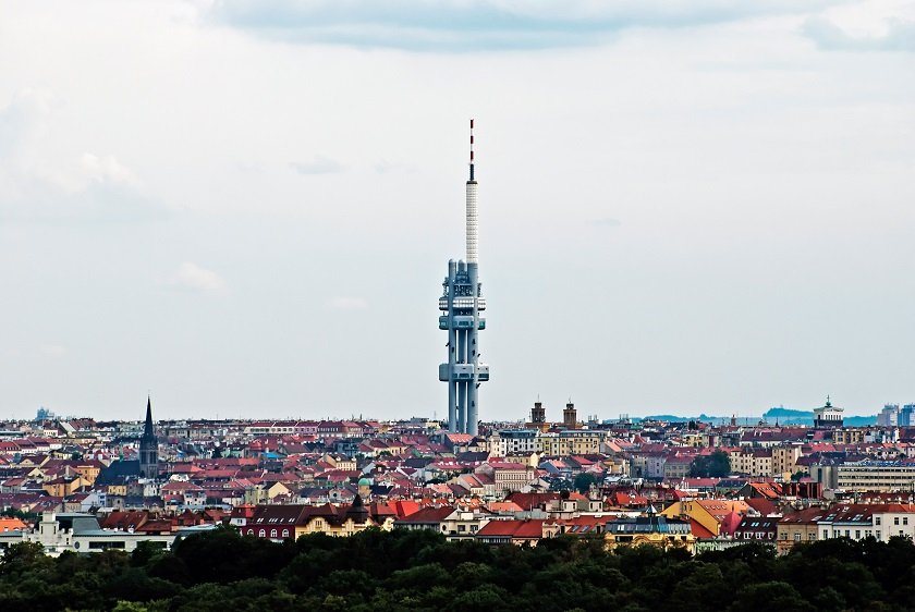 Žižkovský vysílač v Praze