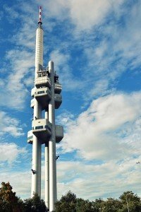 Žižkov transmitter in Prague