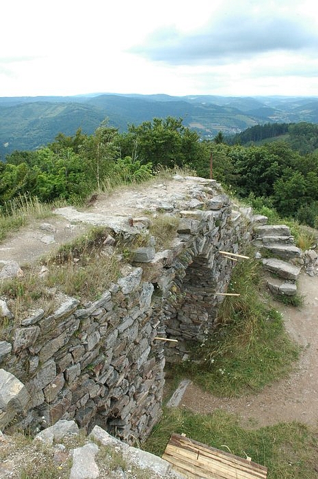 Zubštejn Castle Ruins