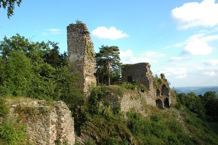 Zubštejn Castle Ruins
