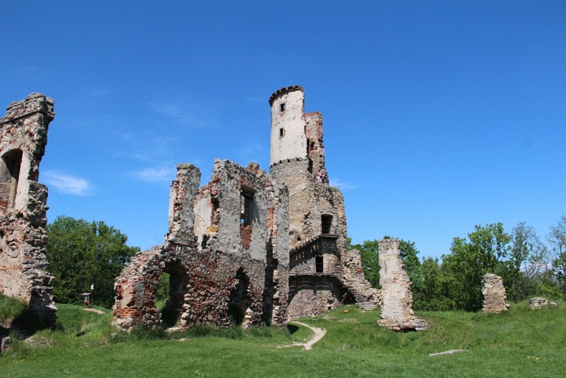The ruins of the castle Zvířetice