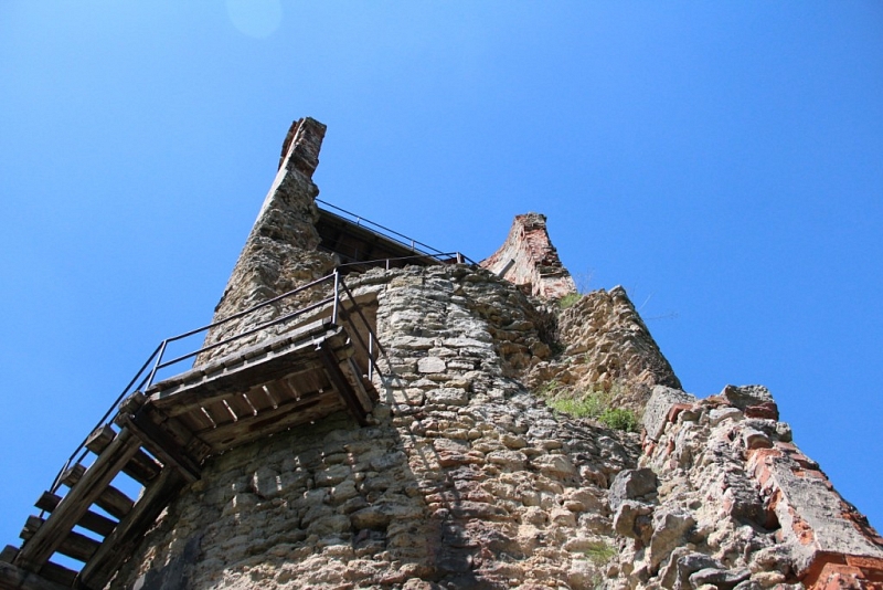 The ruins of the castle Zvířetice