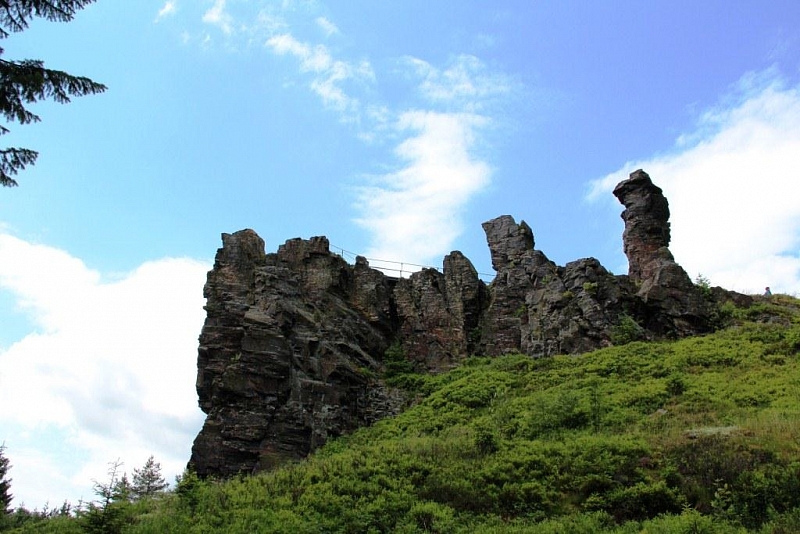 Hoher Stein im Erzgebirge