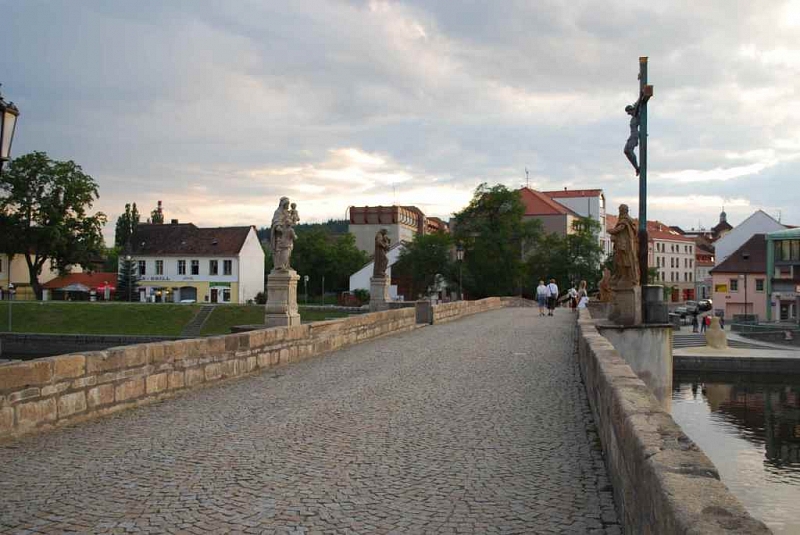 Steinbrücke in Písek