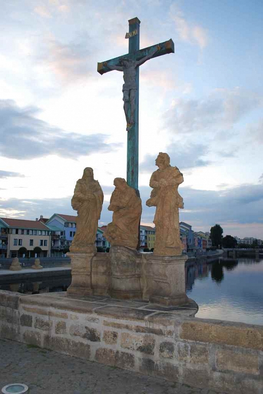 Steinbrücke in Písek
