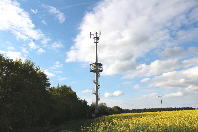Mackova hora lookout tower near Nový Strašecí