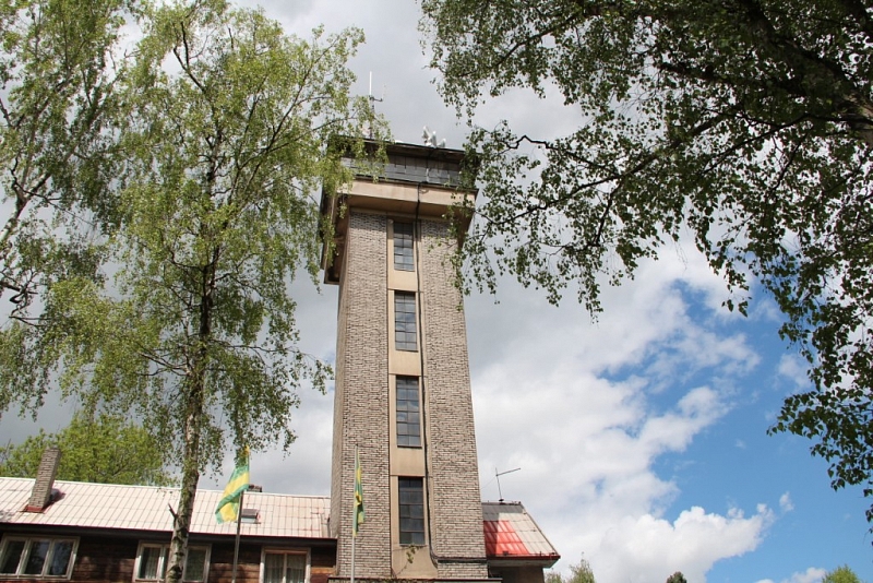 Lookout tower on Kožova hora near Kladno