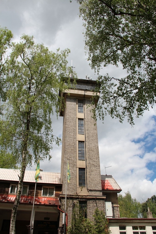 Lookout tower on Kožova hora near Kladno
