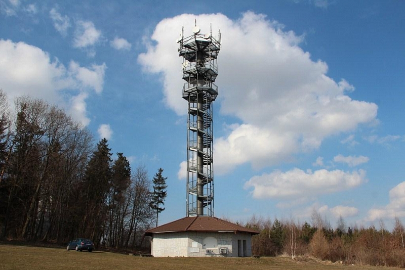 Lookout tower at Vysoká near Kutná Hora