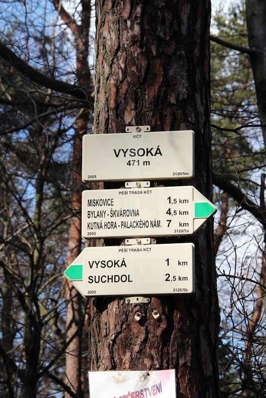 Lookout tower at Vysoká near Kutná Hora