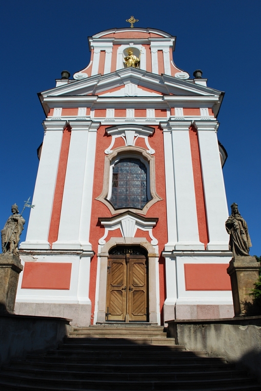 Kirche St. Jakub Větší in Červený Kostelec