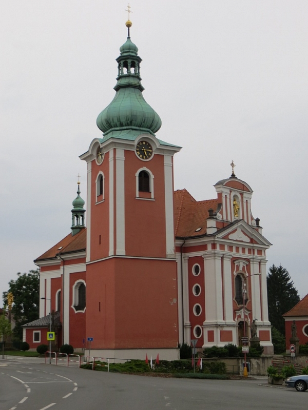 Kirche St. Jakub Větší in Červený Kostelec