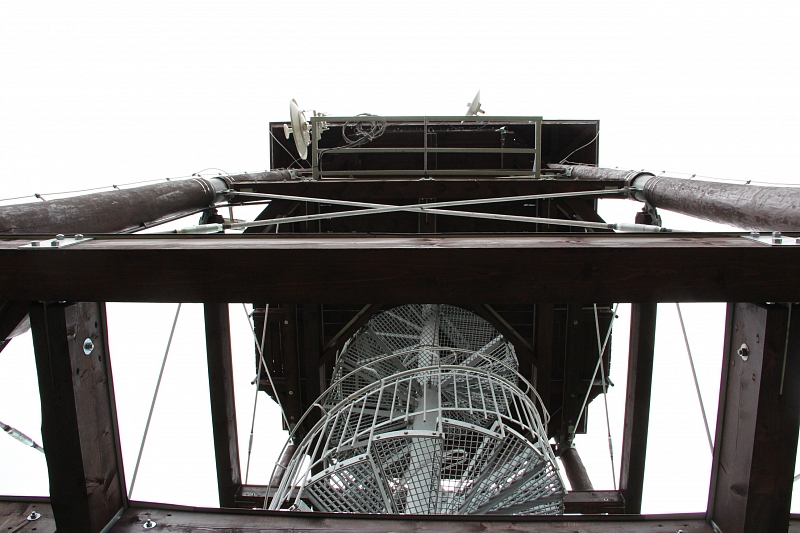 Skalka Aussichtsturm in der Nähe von Vyžlovka