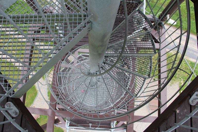 Skalka Aussichtsturm in der Nähe von Vyžlovka