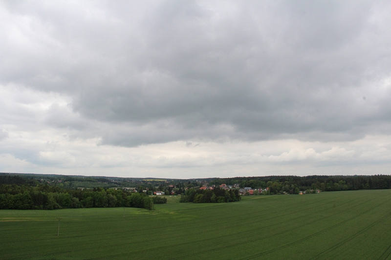Skalka Aussichtsturm in der Nähe von Vyžlovka
