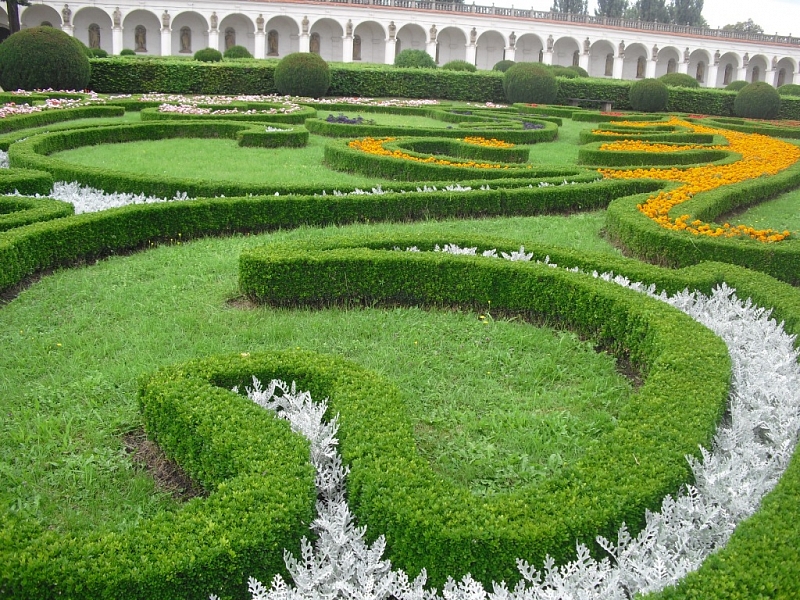 Blumengarten in Kroměříž