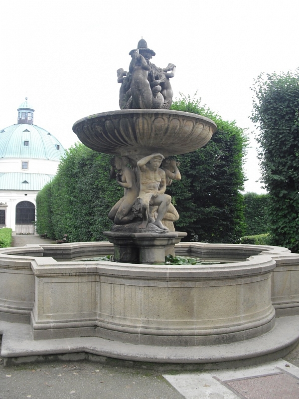 Blumengarten in Kroměříž