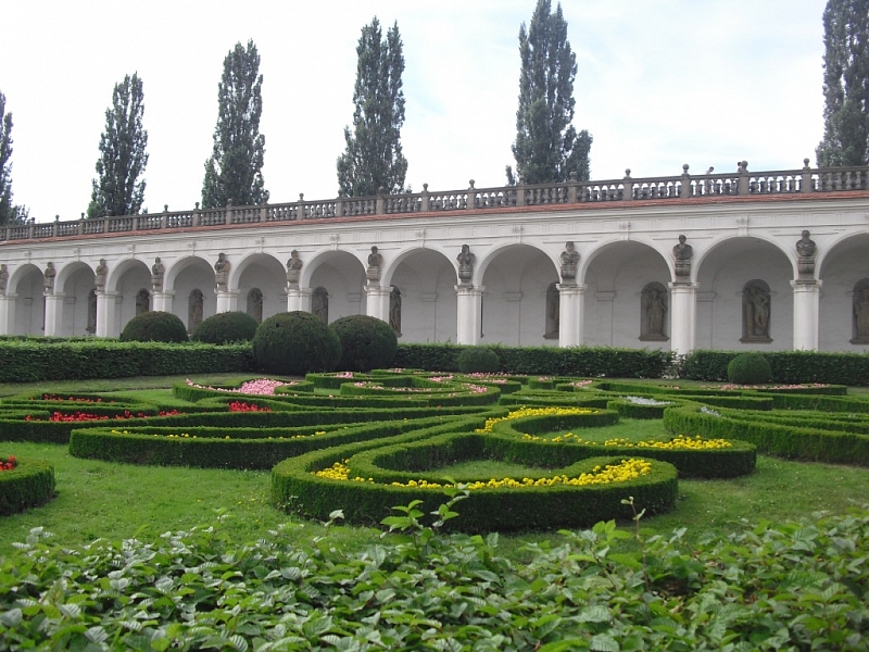 Blumengarten in Kroměříž