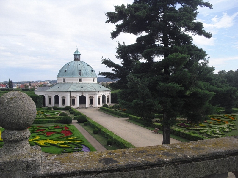 Blumengarten in Kroměříž