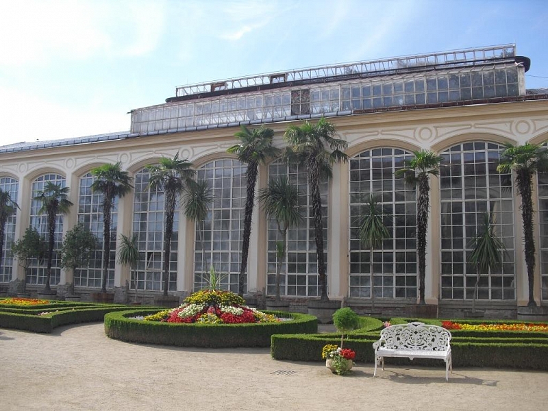 Blumengarten in Kroměříž