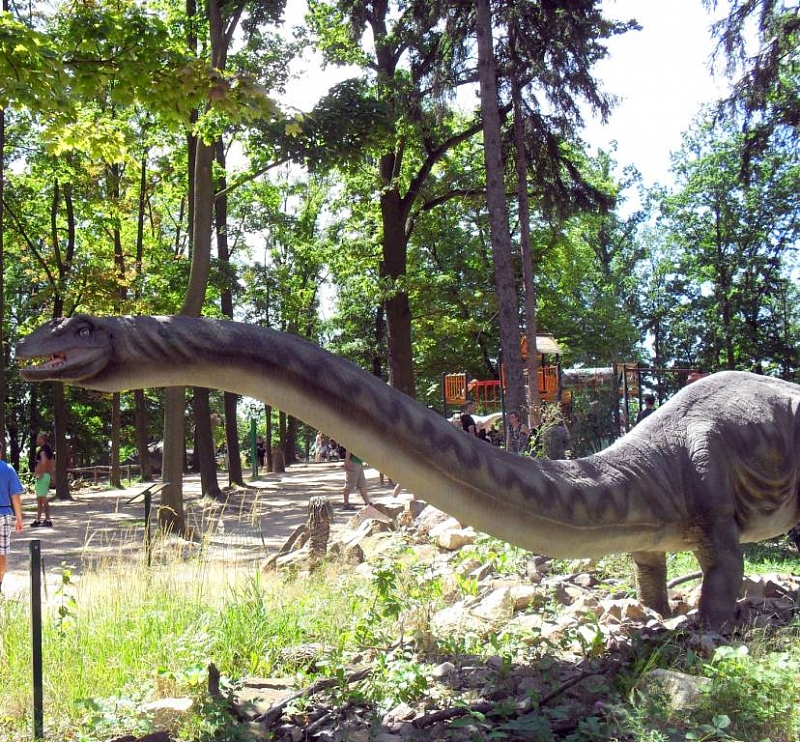 Dinopark Plzeň - eine Reise für Dinosaurier