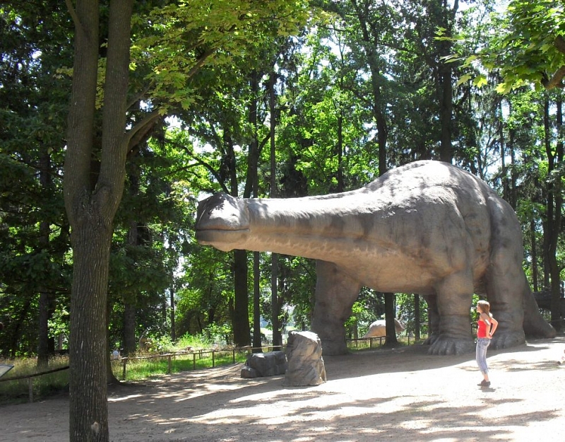 Dinopark Plzeň - eine Reise für Dinosaurier