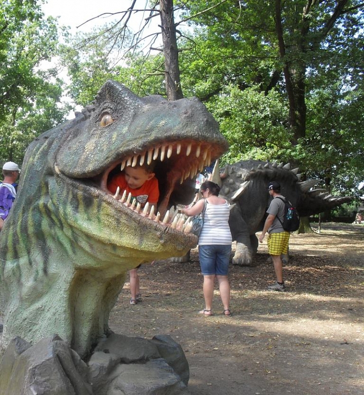 Dinopark Plzeň - eine Reise für Dinosaurier