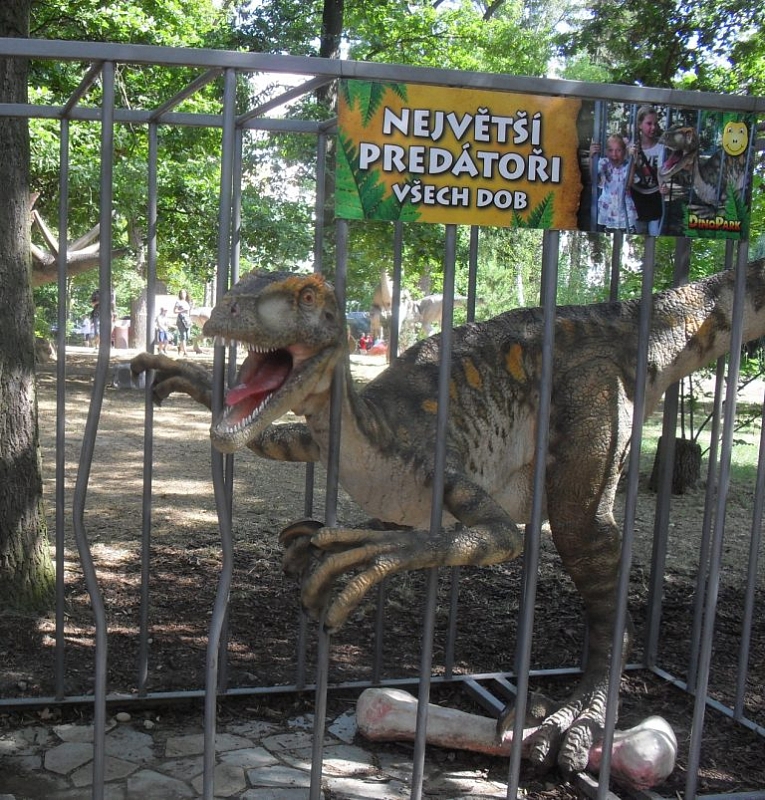 Dinopark Plzeň - eine Reise für Dinosaurier