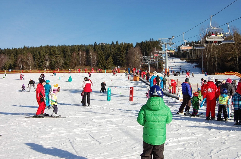 Foxpark na Lipně – zimní výlet s dětmi