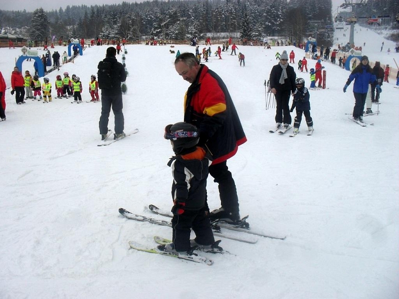 Foxpark na Lipně – zimní výlet s dětmi
