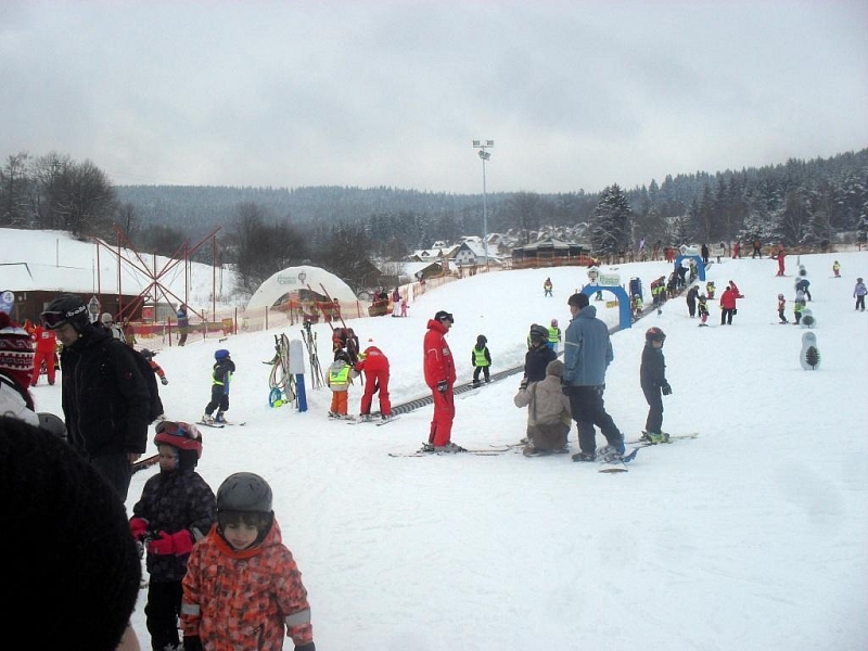 Foxpark na Lipně – zimní výlet s dětmi