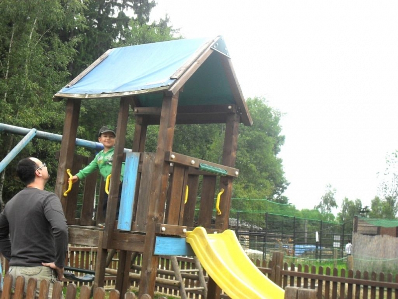 A trip for beasts to the Dvorec ZOO