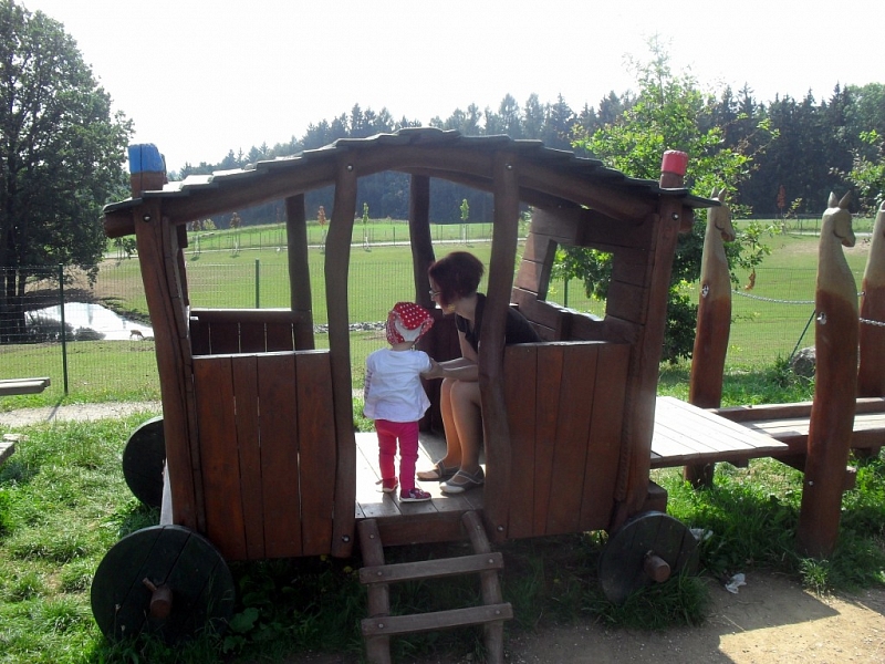 S dětmi na výlet do ZOO Tábor – Větrovy